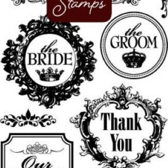 Teresa Collins Mr. and Mrs. Flocked Album Kit - Picture 10 of 13